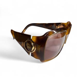 GUCCI GG 3103 Logo Square Tortoise Shell Sunglasses Vintage 00s - Etsy