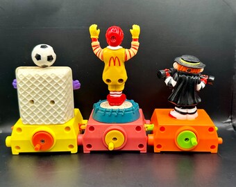 Buy Vintage, Mcdonald's Twisting Sports Characters, Set of 3