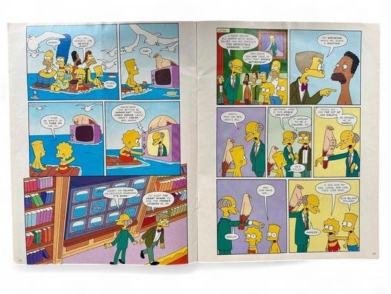 Simpsons Comic July 2003 Issue 81 - Etsy UK