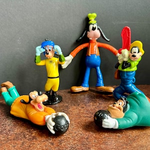 Set of Vintage Disney’s Goofy and the Goof Troop Vintage toys