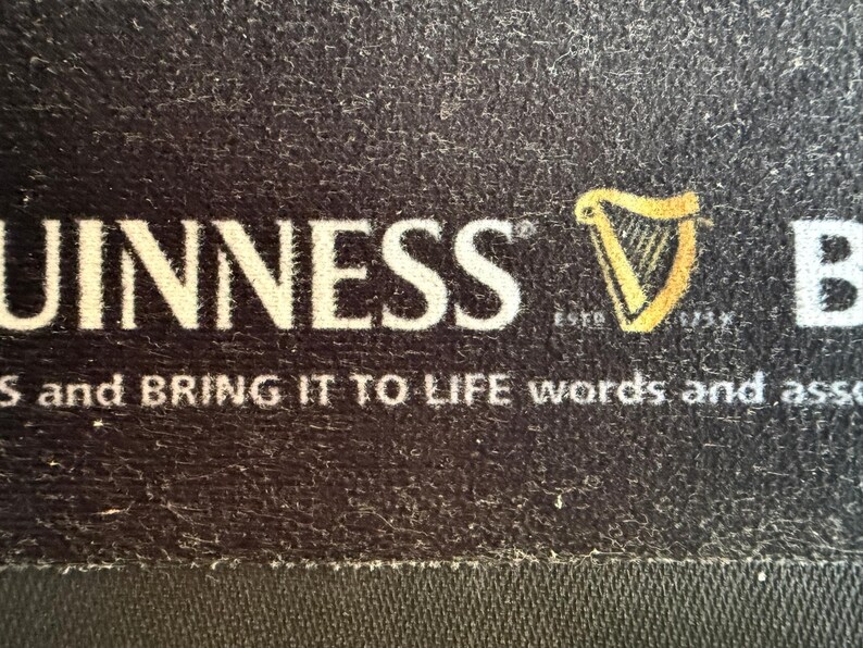 Guinness Bar Runner - In a glass of its own - home bar image 5
