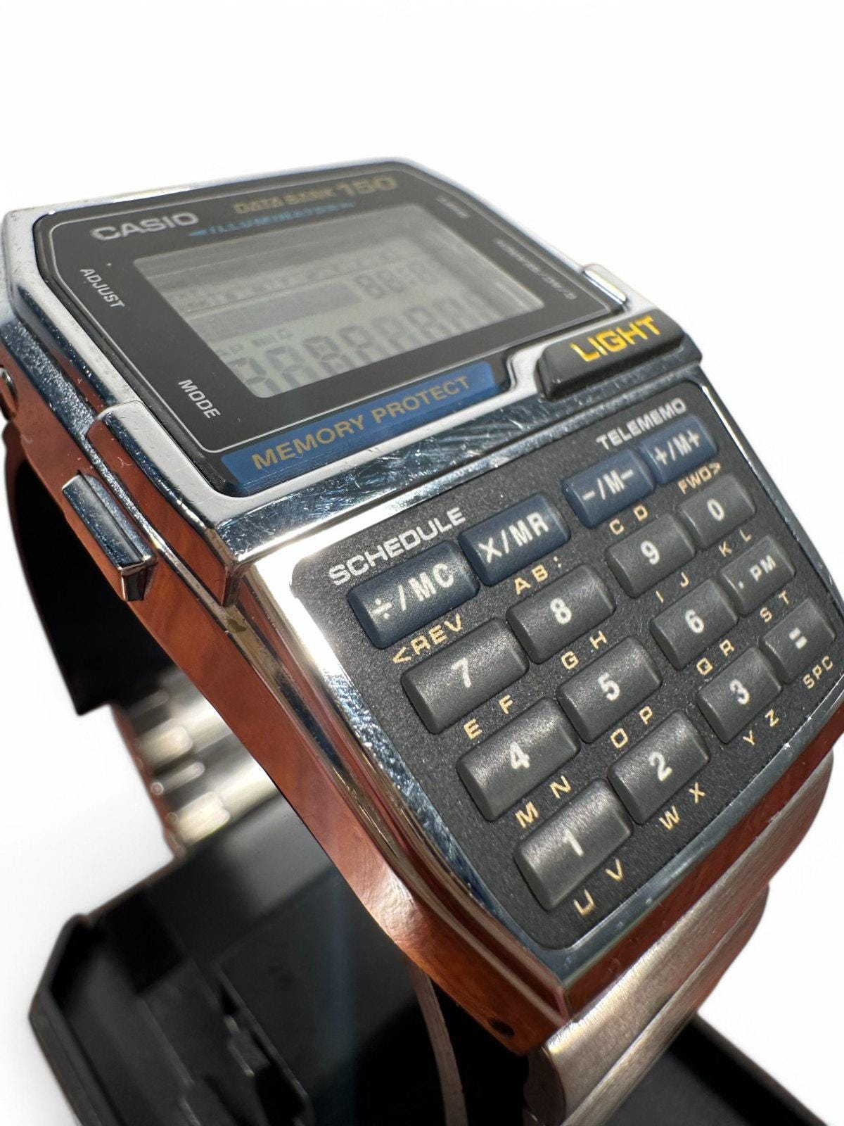 Vintage Casio Data Bank 150 Illuminator DBS-1500 / 1477 - Etsy