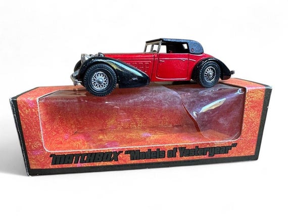 Matchbox Model of Yesteryear 1938 HISPANO SUIZA Die-cast Vehicle