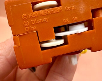 Vintage, Mcdonald's Happy Meal Figure - Cogsworth and Mrs Potts