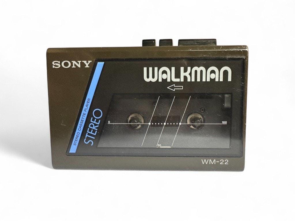 SONY WALKMAN WM-22 ステレオカセットプレーヤー 昭和レトロ ビンテージ ソニー WM-22 ウォークマン カセットプレーヤー - Etsy 日本