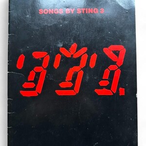 Ghost in the Machine: Songs by Sting 3 1981 Jungfrau Musik Taschenbuch