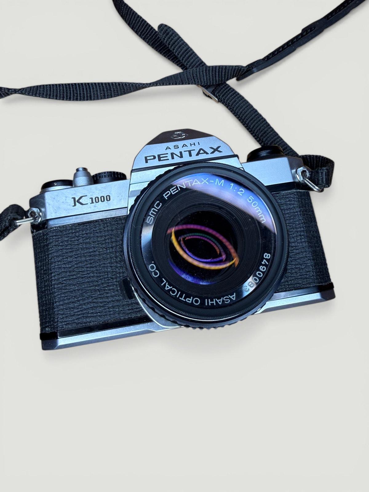 Pentax K1000 35mm Film Camera With SMC-M 50mm F/2 Prime Lens - Etsy