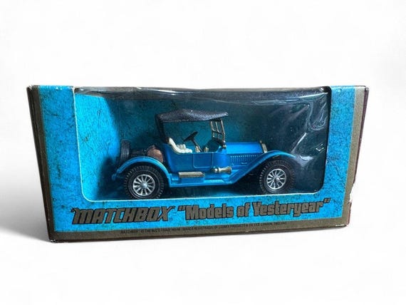 A35 1:43 Matchbox Yesteryear Y-8 Y8 1914 Stutz Roadster Metallic