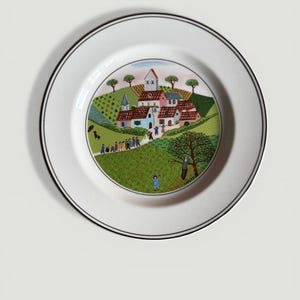 Villeroy & Boch - Naif Bread and Butter Plate - Wedding Procession - Gérard Laplau