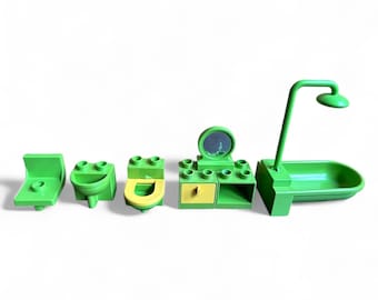Vintage DUPLO Lego 2655 Farm Play Set Barn Hay Loft People Animals 80s Retro L3 Etsy India