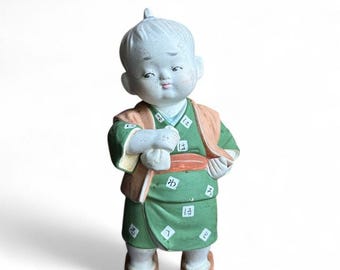 こけし人形、木製手描きの日本人形、赤こけし人形 - Etsy 日本
