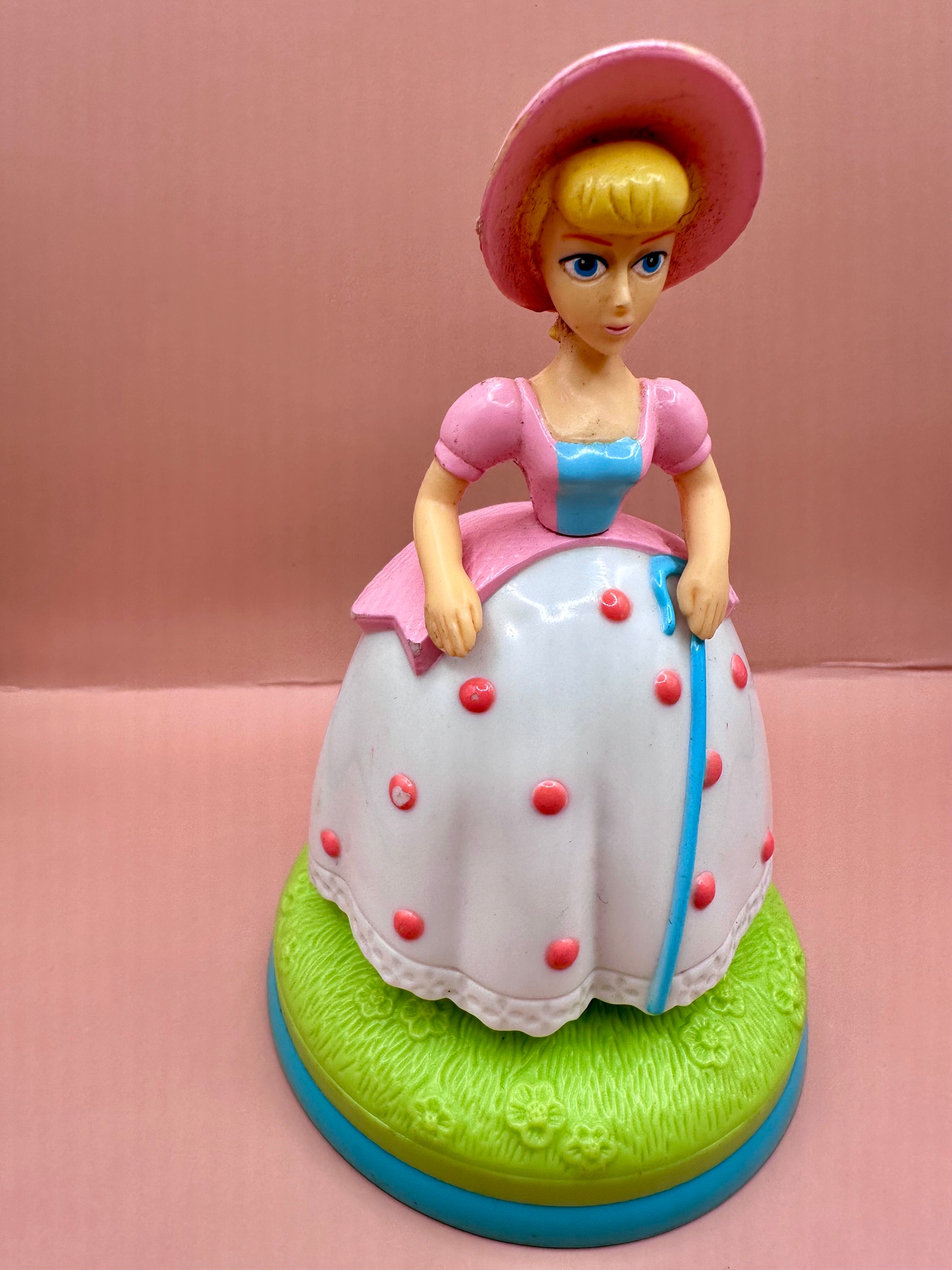 Vintage Mcdonalds Happy Meal Figure Bo Peep Toy Story Spinning 1996 Etsy