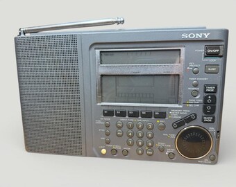 Vintage Boxed Sony Radio - ICF-SW77 - 1991 - Etsy