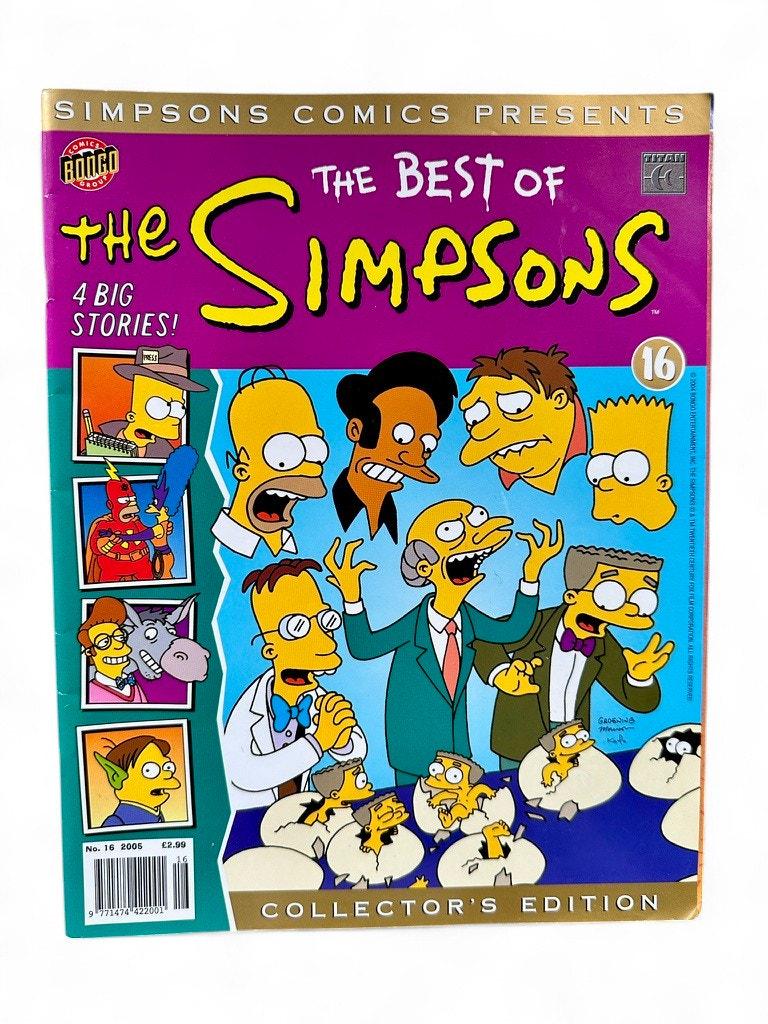 Simpsons Comic August 2005 Issue 16 : Collectors Edition , Inc