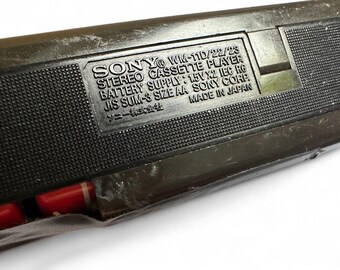 SONY WALKMAN WM-22 ステレオカセットプレーヤー 昭和レトロ