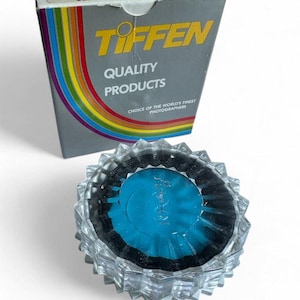 Vintage boxed Tiffen 49mmcc50c filter inc plastic case