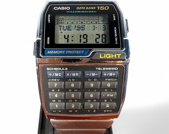 Vintage Casio Data Bank 150 Illuminator DBS-1500 / 1477 - Etsy