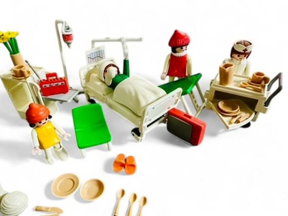 PLAYMOBIL hôpital 3432 vintage collector - Jeux & Jouets