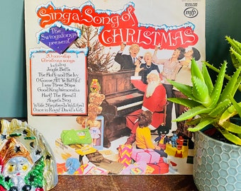 Sing a song of Christmas , Vintage 12” vinyl record 1973, Retro, MFP 50088