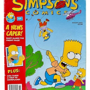 Simpsons Comic August 2002 issue 69
