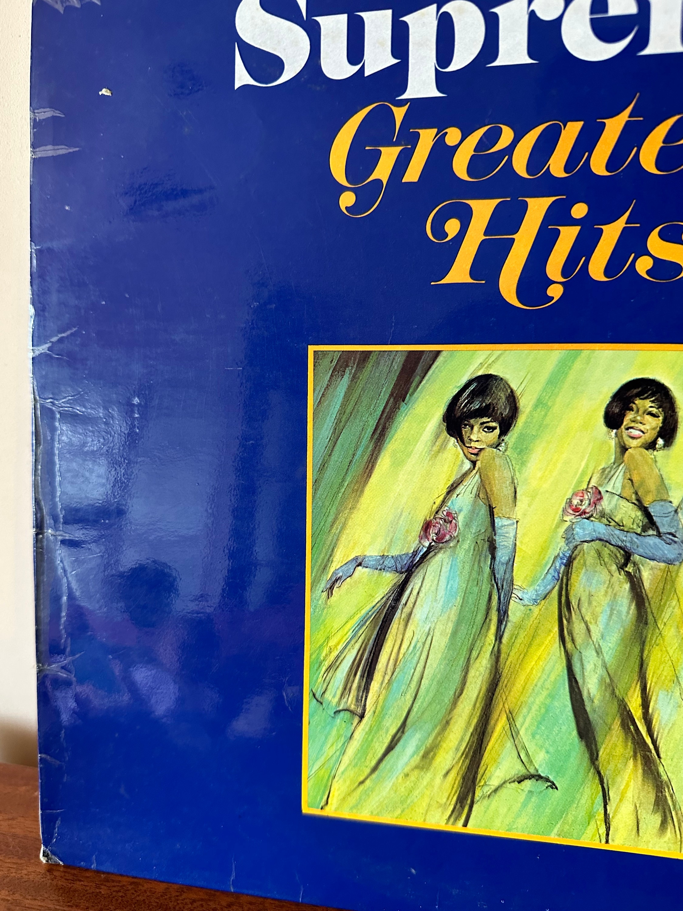 Diana Ross and the Supremes Greatest Hits, Vintage Vinyl Record