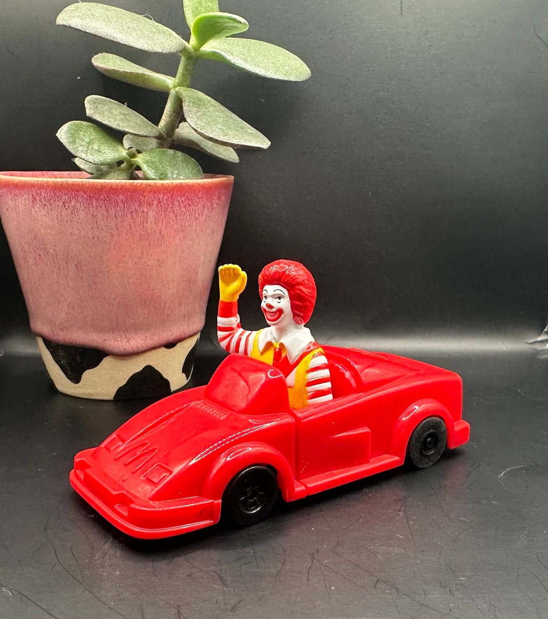 Vintage, Mcdonald’s Happy Meal Toy, Ronald Mcdonald, Connectacar
