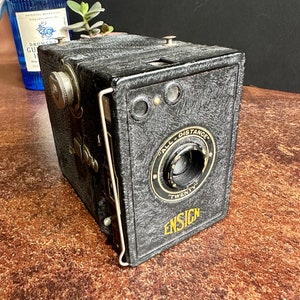 Vintage camera, vlag, alle afstanden 20