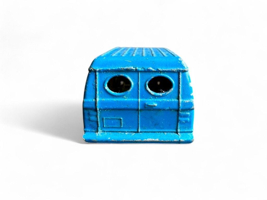 Vintage Corgi Juniors, Blue Adidas Chevy Van - Etsy