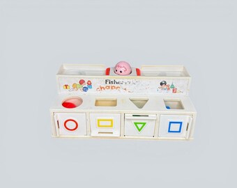 Vintage Shape Sorter - Fisher Price - 412 - 1974