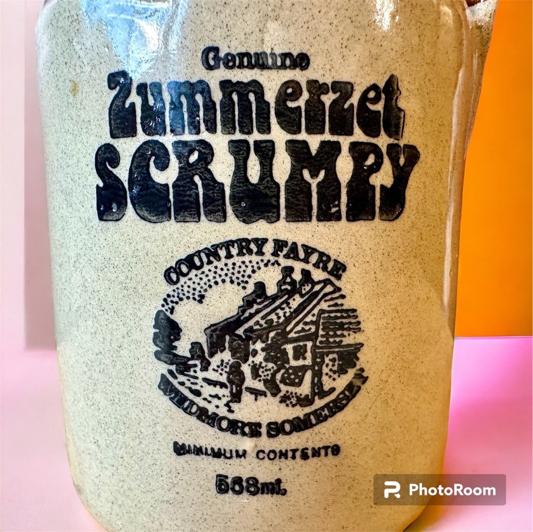 Vintage Moira Farmhouse Stoneware, Scrumpy Bottle - Etsy