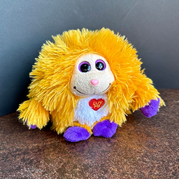 Free UK Delivery : Original TY Monstaz collection - Rufus, beanie babies