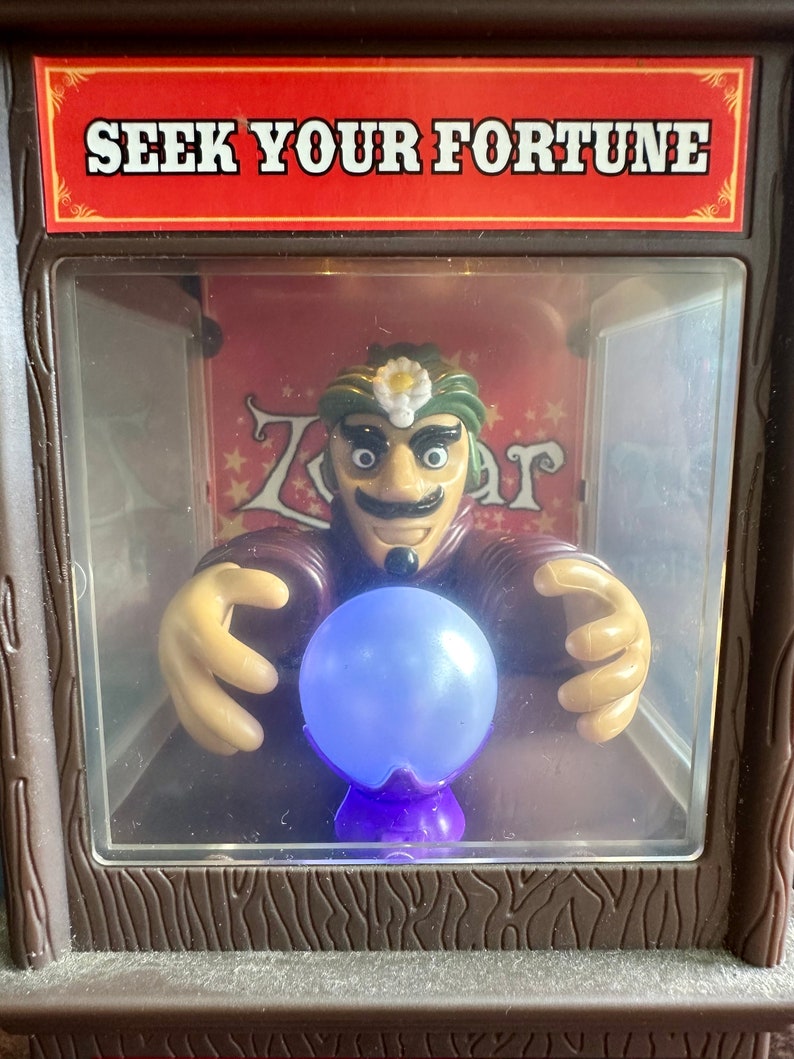 Vintage / Retro Toy Zoltar Fortune Teller Interactive Toy. Paladone Etsy