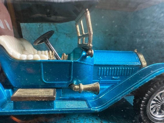 A35 1:43 Matchbox Yesteryear Y-8 Y8 1914 Stutz Roadster Metallic