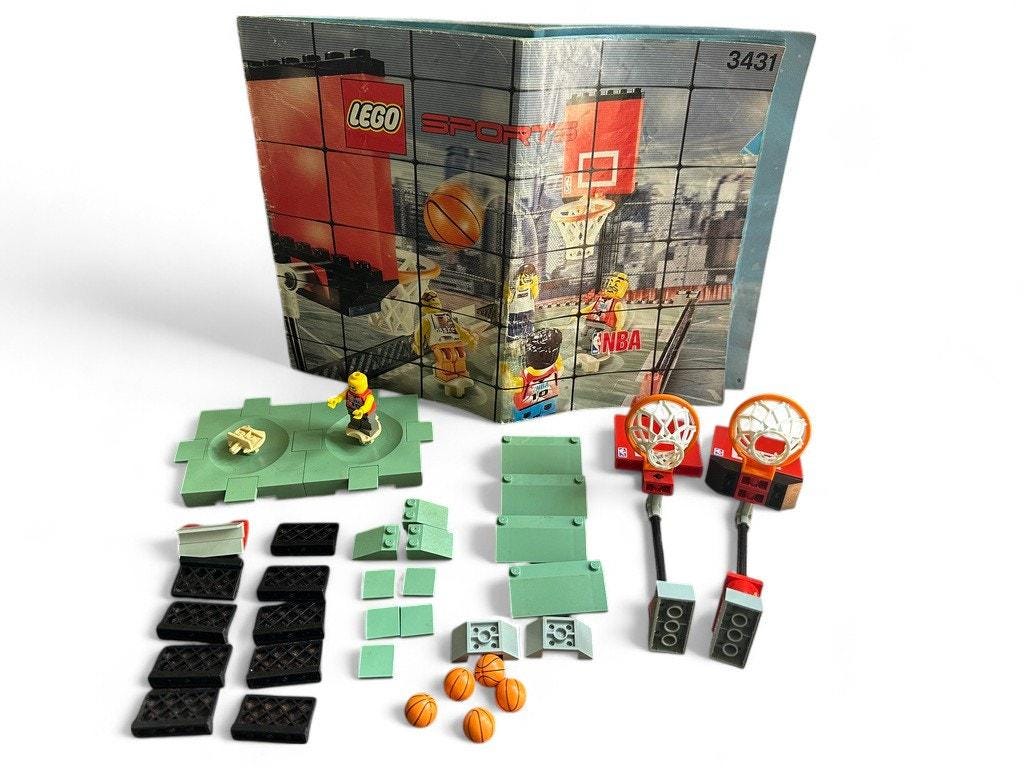 Vintage Lego NBA Basketball : Streetball 2 Vs. 2 7-12 | #3431