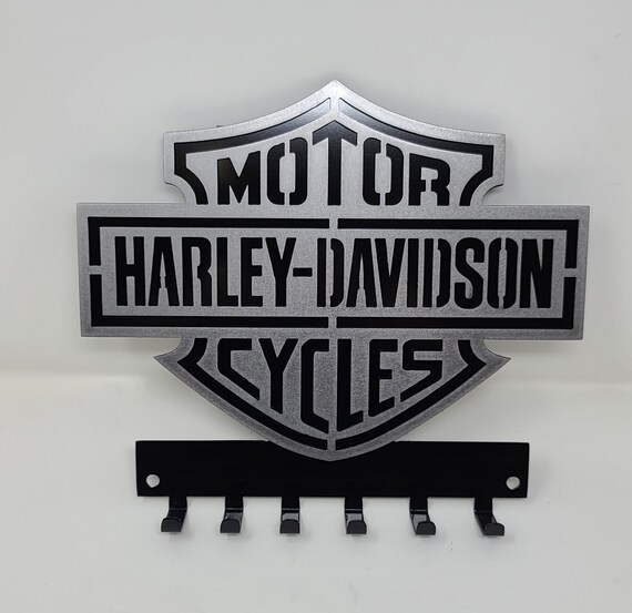 Harley Davidson 2D Key holder Wall mounted key hooks to hold Etsy