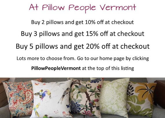 Bright hotsell floral pillows