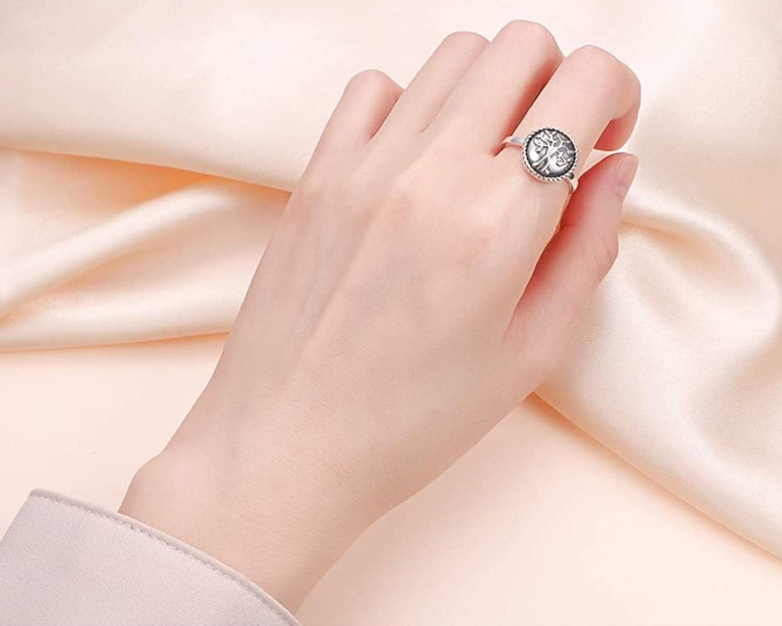 Cremation Ring for Women Sterling Silver Cremation Jewelry Etsy