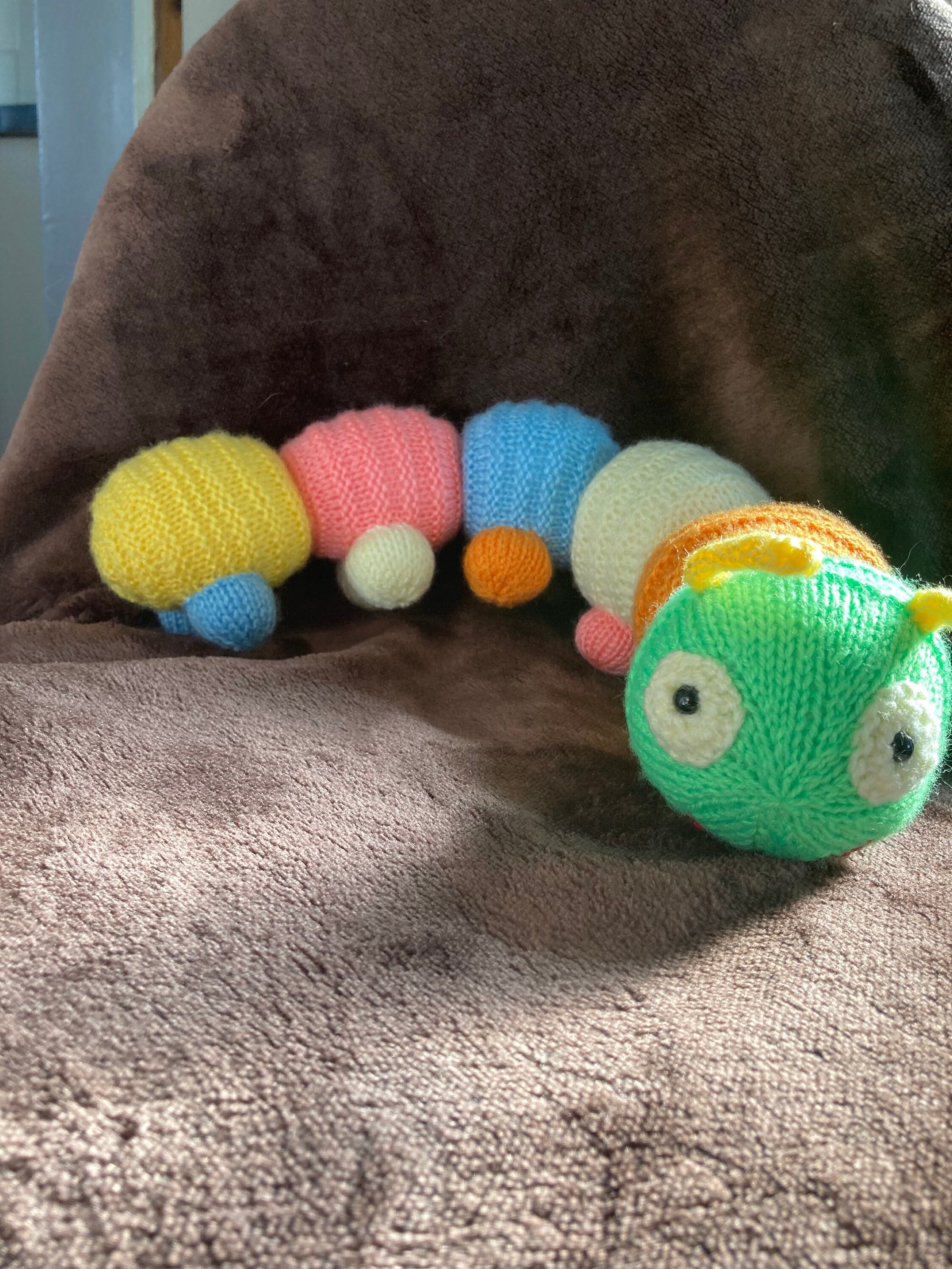 Jumbo cheap caterpillar plush