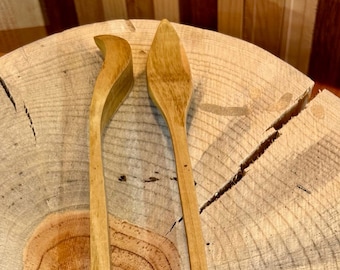 Handcrafted WOODEN BONGO Drum HAMMER mallet drumstick dulcimer / wood instrument / Sustainably Sourced Wood - Birch 409