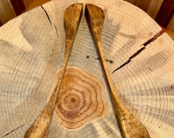 Handcrafted WOODEN BONGO Drum HAMMER mallet drumstick dulcimer / wood instrument / Sustainably Sourced Wood - Pine 409