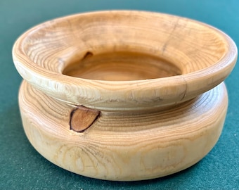 Handcrafted Wood ART WOODEN BOWL / small salads / serving / display bowl / Sustainably Sourced Wood / Colorado Ponderosa Beetle Kill Pine388