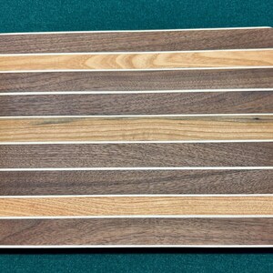 Handcrafted Mixed Hardwood CUTTNG BOARDS / Serving Tray / Sustainably Sourced Wood