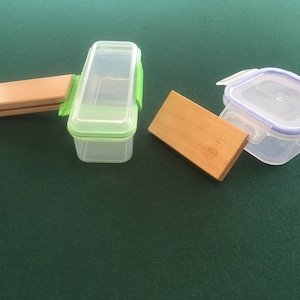 Handcrafted ADAPTIVE LID OPENER / Sustainably Sourced Wood / Arthritis Assist / Tupperware Opener