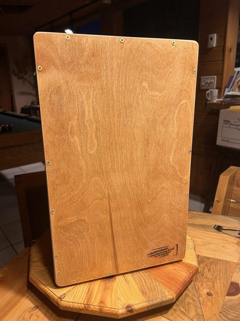 Handcrafted WOOD Cajun BOX DRUM / Wood Instrument / Sustainably Sourced ...