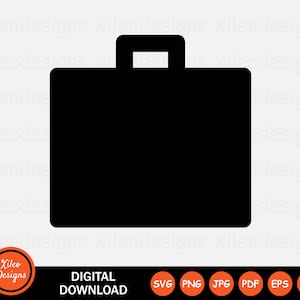 Aktetas lijn pictogram SVG tas bagage bagage koffer grafisch vector teken symbool clipart Cricut digitale download vector png jpg eps pdf ai