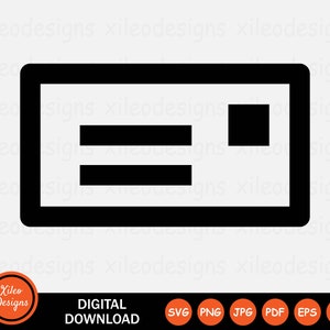 Posta con timbro icona SVG lettera contratto e-mail busta png jpg eps ai pdf Download digitale segno vettoriale simbolo Cricut grafica clipart vettoriale
