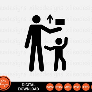 Przechowywać poza zasięgiem dzieci Znak SVG - Dziecko Dziecko Bezpieczeństwo Bezpieczny Symbol Ikona Graficzny Clipart Wektor Cricut Cyfrowe Pobieranie png jpg eps pdf ai