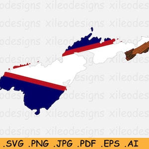 Mapa da Samoa Americana Bandeira SVG, Mapa da Samoa Americana EUA com bandeira, Território Ultramarino dos EUA Download instantâneo Ícone digital svg eps ai png jpg pdf