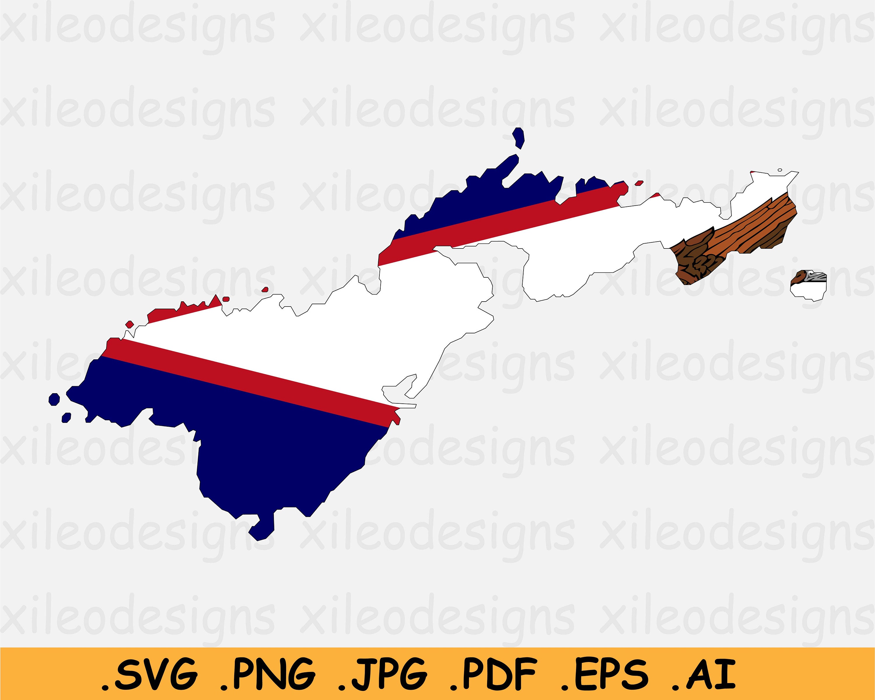 Samoa In The Map American Samoa Map Flag Svg Map Of American Samoa Usa With | Etsy