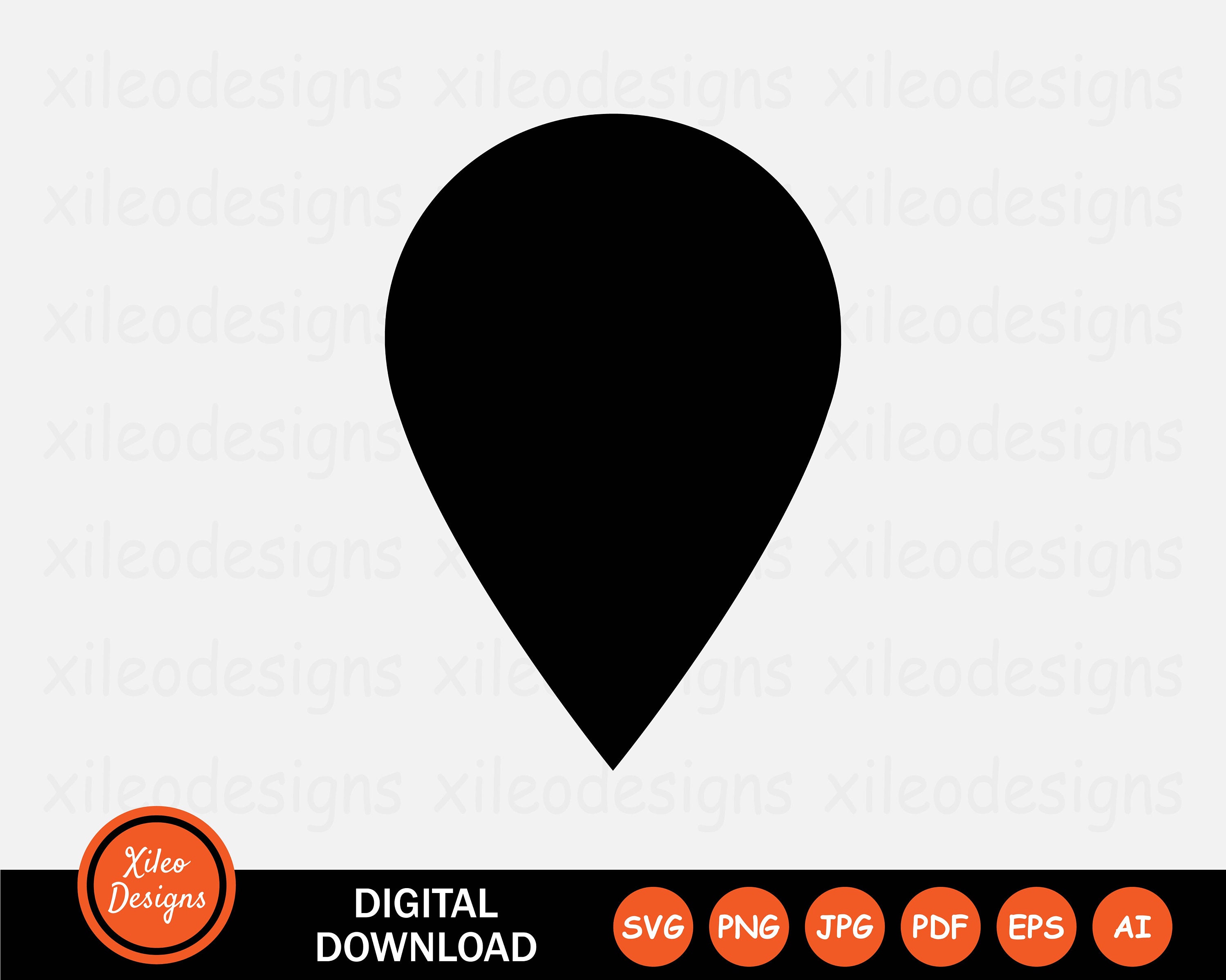Position Pin Marker Symbol SVG Geographie Karte Position GPS png jpg ...
